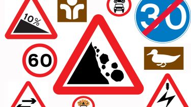 Road signs quiz