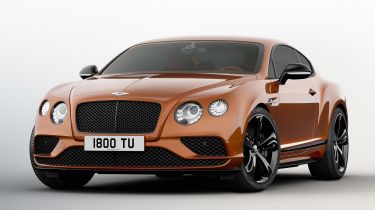 Bentley Continental GT Speed Black Edition front
