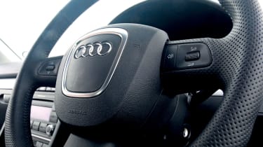 Audi A4 steering wheel