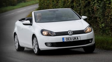 VW Golf Cabriolet 1.6 TDI corner