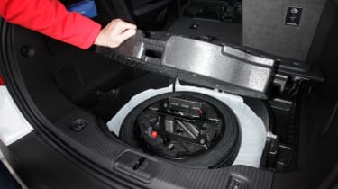 Vauxhall Mokka spare wheel