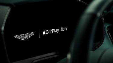 Apple CarPlay Ultra in the Aston Martin DBX 8