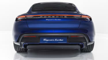 Porsche Taycan - full rear