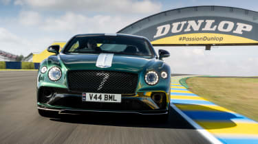 Bentley Continental GT Le Mans Collection on track