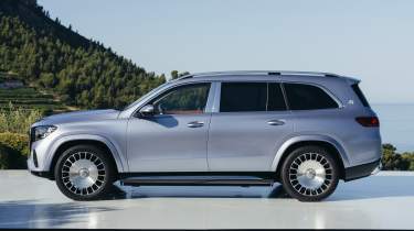 Mercedes-Maybach GLS - side silver
