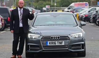 Audi A4 long-term test - final report header