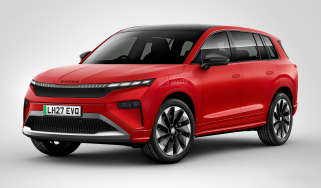 Skoda Vision 7S SUV design render - front