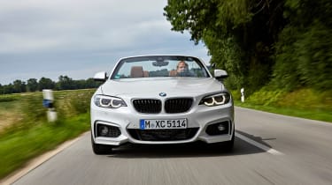 BMW 220d Convertible - full front