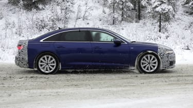 Audi A6 facelift spyshot 4