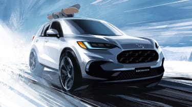2023 Honda SUV rendering - front