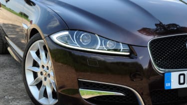 Jaguar XF front detail