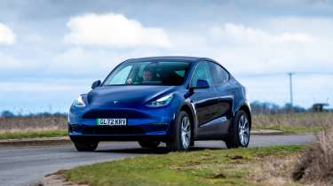 Used Tesla Model Y - front cornering