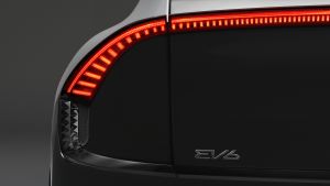 Kia EV6 - rear light teaser