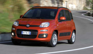 Fiat Panda front cornering