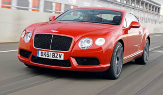 Bentley Continental GT V8 front tracking