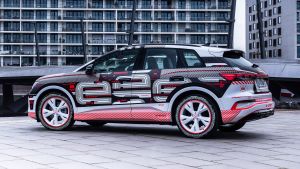 Audi Q4 e-tron prototype - rear static Audi Q4 e-tron prototype - rear static