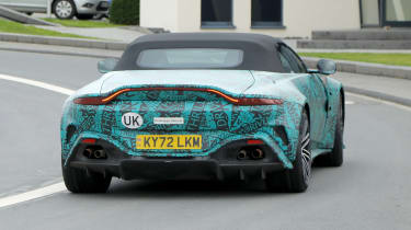 2024 Aston Martin Vantage Roadster (camouflaged) - rear cornering