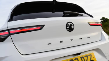Vauxhall Astra diesel - rear lights