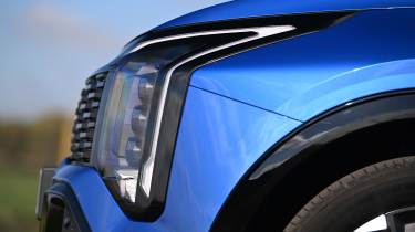Kia Sportage UK - front detail