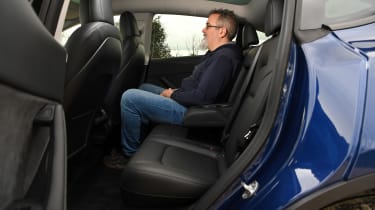Tesla Model Y Long Range - rear seats