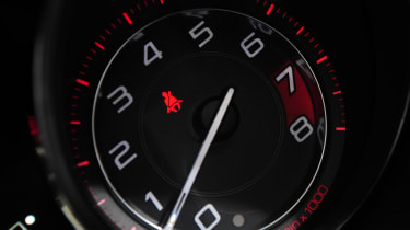 Jaguar F-Type S dials