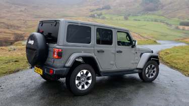 Used Jeep Wrangler Mk4 - rear