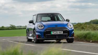 MINI John Cooper Works Electric - front cornering