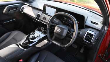 Suzuki e Vitara prototype - dash