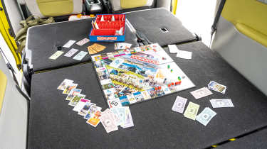 Monopoly set in Volkswagen ID. Buzz