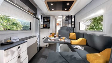 Chausson motorhome interior