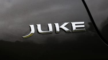 Nissan Juke badge
