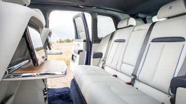 Rolls-Royce Cullinan rear seats