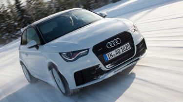 Audi A1 quattro front tracking