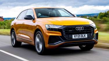 Used Audi Q8 - front action