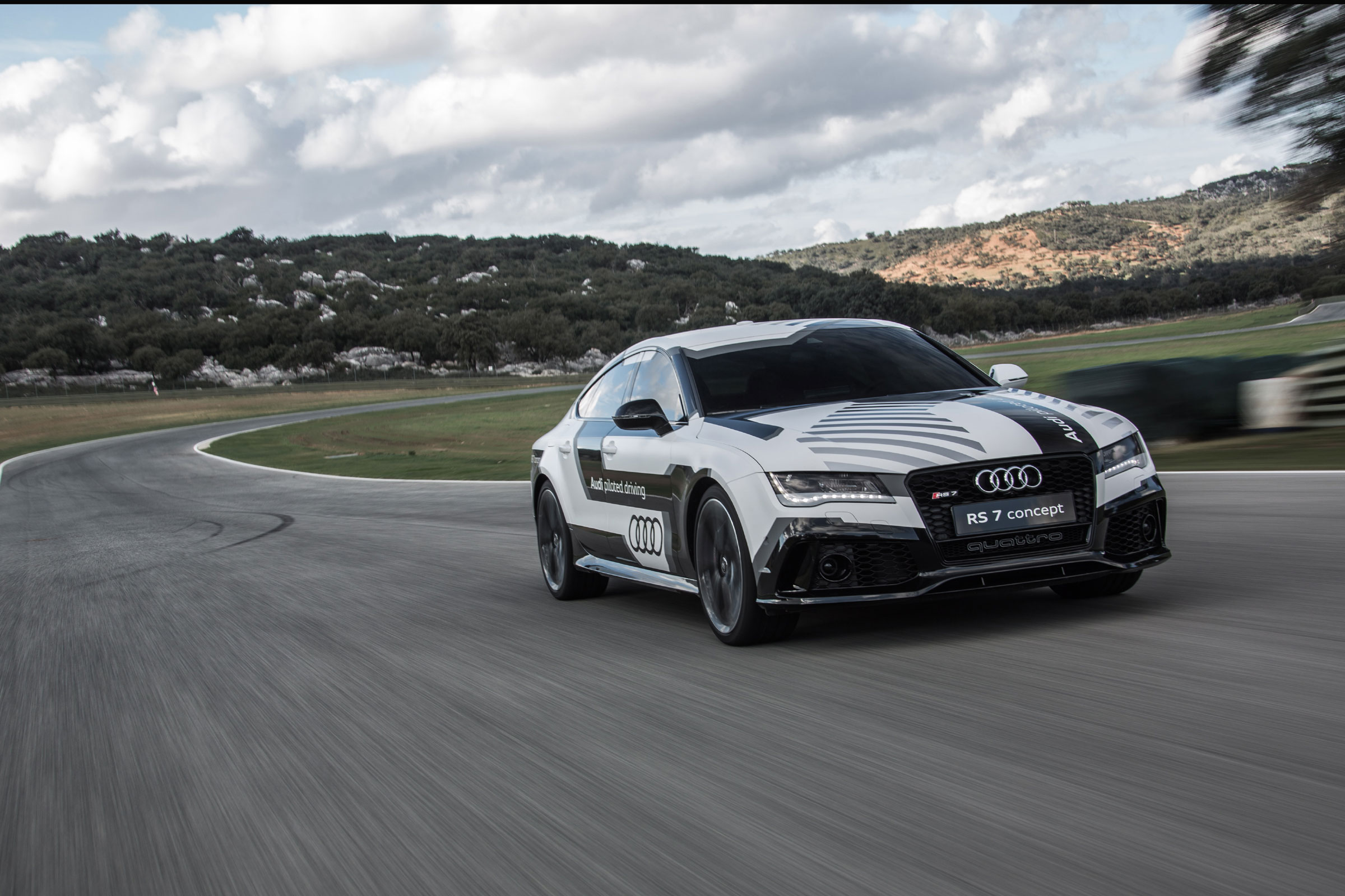 Audi Rs7 Piloted Driving Concept Ride Review Auto Express