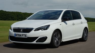 Peugeot 308 GT - front tracking