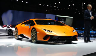 Lamborghini Huracan Performante Geneva stand 2017