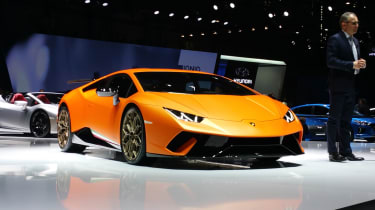 Lamborghini Huracan Performante Geneva stand 2017