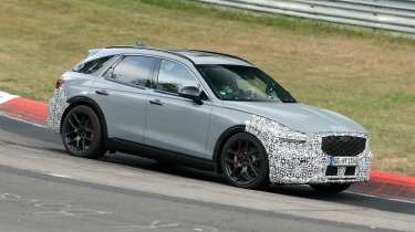 New Genesis GV70 testing - front angled