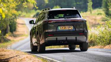 Toyota bZ4X Touring - rear cornering