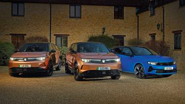 Vauxhall Intelli-Lux HD headlights trial - lights on front end