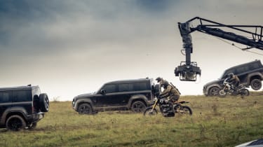 Land Rover Defender cameras