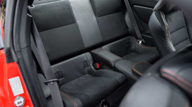 Toyota GT86 Orange Edition - rear seats