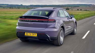 Porsche Macan Electric 4 - rear tracking