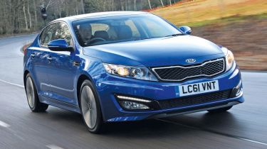 Kia Optima front tracking