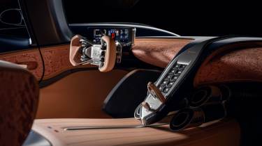 Bugatti Destrier - dash