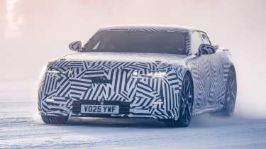 Jaguar GT prototype - front action