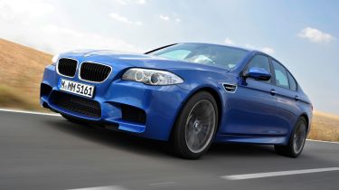 BMW M5 front tracking