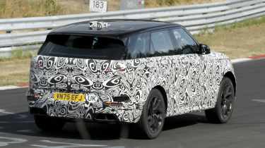 New Range Rover Sport facelift - rear action