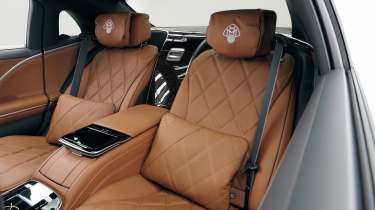 New Mercedes-Maybach V12 Edition - rear seats